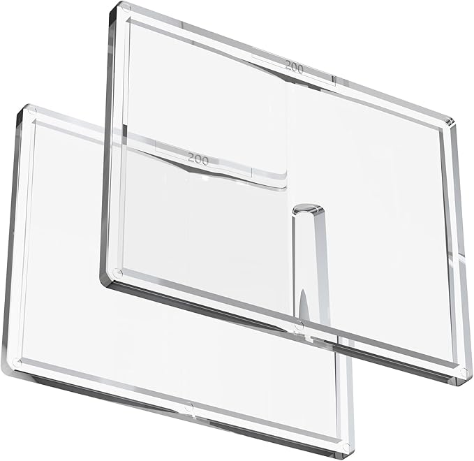 ARCCAPTAIN 2PCS Welding Cheater Lens Magnifying Lens, 2.0 Magnification, 3.54" x 4.25", Compatible with Most Welding Helmets