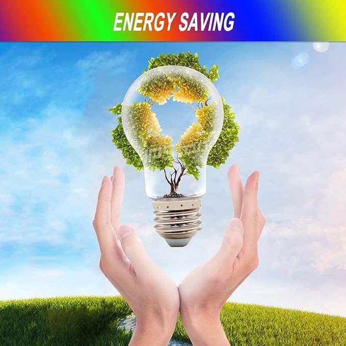 Auroraworld Outdoor String Lights RGB, 105FT LED Color Changing Patio Lights with Shatterproof Bulbs for Backyard