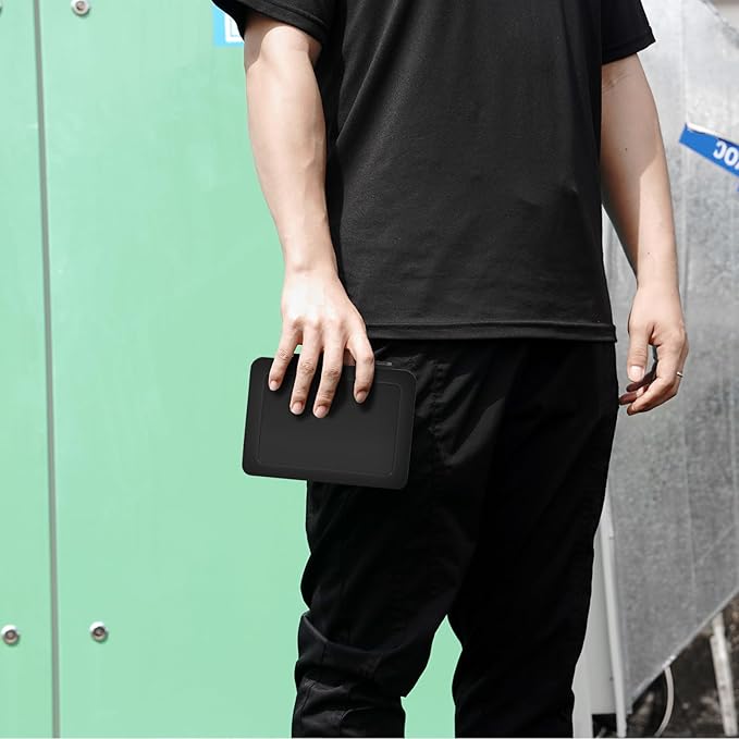 FULLCASE Battery Storage Organizer Holder Holds 54 AA AAA Batteries, Box Cases Garage Container, Home Drawer Organization Dispenser (Case Only) Black