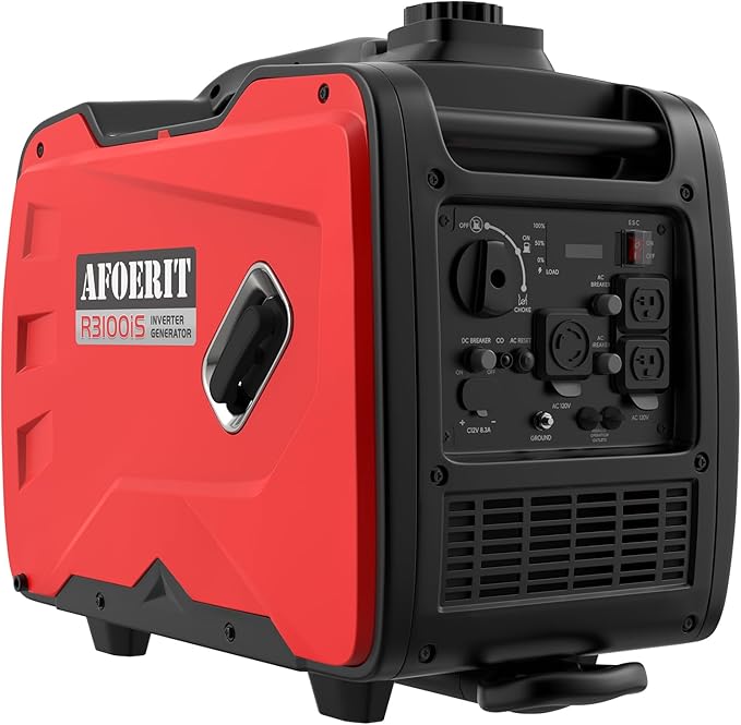 3500 Watt Inverter Generator Portable, Quiet and Lightweight Gas Generaror for Camping, Power Equipment Fuel RV Ready