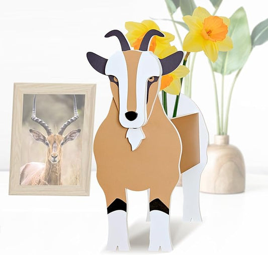 Antelope Planter, Pet Shape Garden Pots Plant Pots for Indoor/Outdoor Gardens Decoration, Cute, Surprise Gifts/Souvenirs for Pet Lovers