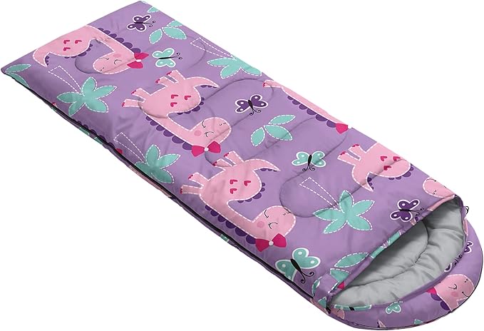Axolotl Unicorn Sleeping Bag for Kids Boys Girls–Lightweight Warm Cold Weather Sleeping Bags,Waterproof Portable Sleeping Bag with Compression Sack for Camping Backpacking Outdoor Indoor
