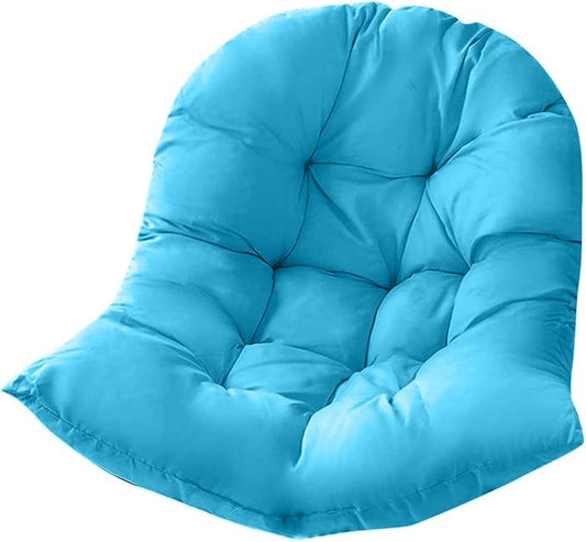 Thickened Hammock Swing Chair Cushion, Hanging Basket Seat Cushion Pillow, Soft Hanging Egg Chair Back Cushions Pads, for Indoor and Outdoor Garden Offices - Thickened Version