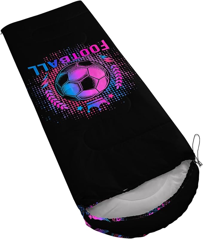 HOSIMA Dear Hunting Pattern Cold Weather Sleeping Bags for Adults,Black Light Weight Sleeping Bags for Kids Adults,WaterProof Sleeping Bags for Outdoors Hiking.