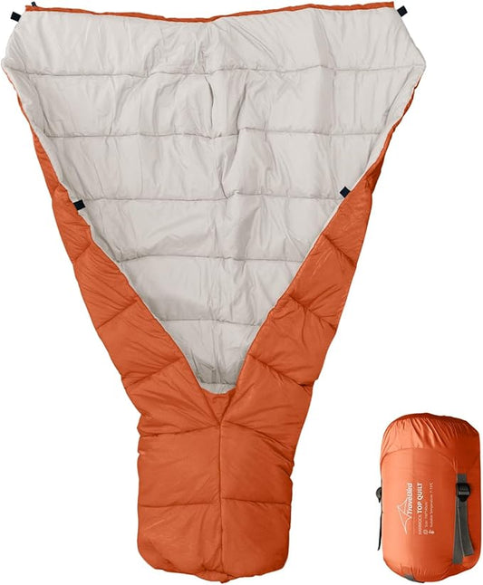 Top Quilt for Hammocks, Ultralight Sleeping Bag Topquilt, Warm Insulation Sleeping Quilt for Outdoor Hammock Camping