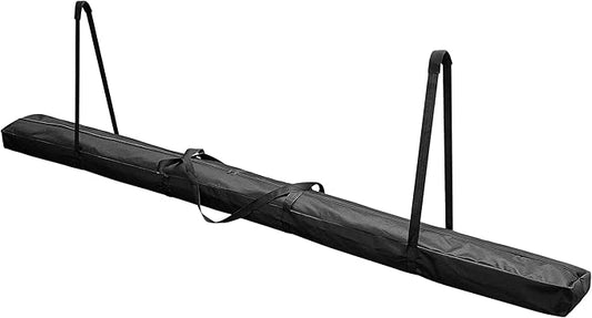 Adnee 88" L x 8" W Heavy Duty Party Tent Poles Storage Bag-600D Oxford Canopy Pole Bag with Padded Handles and Dual Zipper-Portable Long Storage Bag for Storing Event Tent Equipment Top Covers Pole