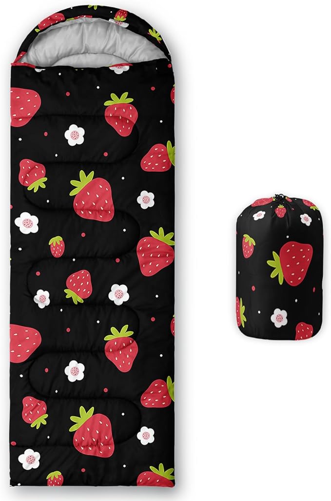 BailiPromise Camping Sleeping Bags,3 Season Warm & Cool Weather,Lightweight,Waterproof Sleeping Bags for Adults & Kids,Traveling,and Outdoors,Camping Gear Equipment