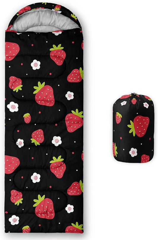 BailiPromise Camping Sleeping Bags,3 Season Warm & Cool Weather,Lightweight,Waterproof Sleeping Bags for Adults & Kids,Traveling,and Outdoors,Camping Gear Equipment