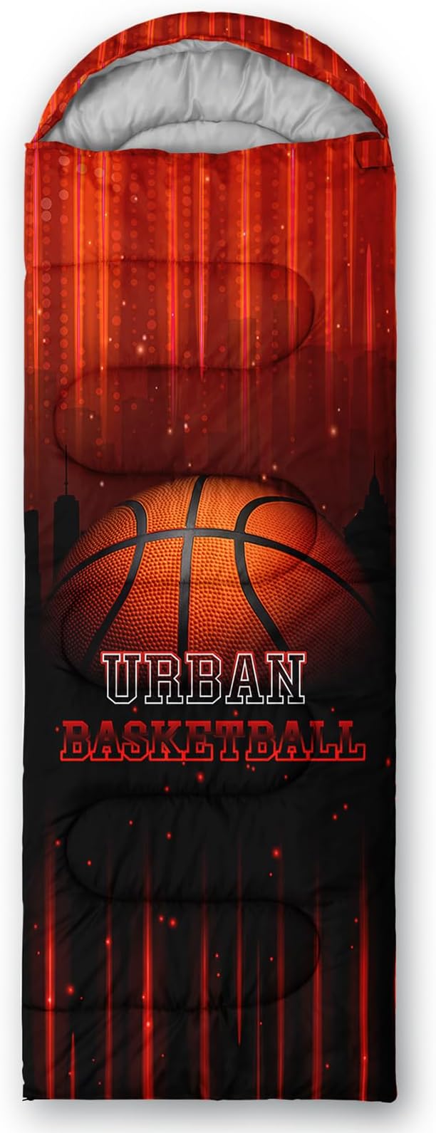 QOOMO Camping Sleeping Bags,3 Season Warm & Cool Weather,Lightweight,Waterproof Sleeping Bags for Adults & Kids,Traveling,and Outdoors,Camping Gear Equipment