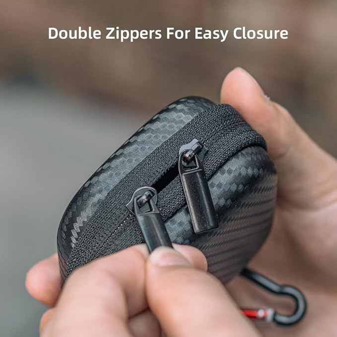 SUREWO Hard Carrying Case for GoPro Hero 13, Mini Hard Shell Carrying Case Travel Portable Storage Bag for GoPro Hero 12/11/10/9/8/7/6/5/4,DJI Osmo Action 3,AKASO,Campark,YI Action Camera and More