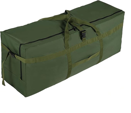 Large Duffel Bag, Waterproof Carry on Weekend Overnight Storage Bag over Luggage for Airline, Travel, Camping, Moving