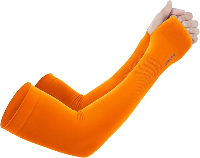 GOUNOD Gardening Sleeves to Cover Arms for Women with Thumb Holes-Sun Protection SPF Cooling Driving UV Blocking