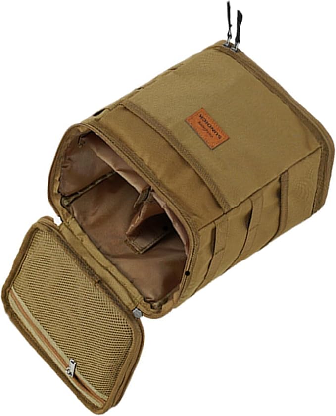 Outdoor Camping Tank Storage Bag Large Capacity Tool Bag Picnic Cookware Utensils Organizer for Women Men Tableware Storage Bag