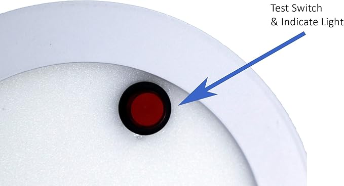 LED & Lighting Solutions LED 4" Dimmable, Ultra-Slim LED Recessed Downlight w/90 Min Emergency Battery Backup, 9w, CCT Selectable 2700K-6000K, 720 lumens, 80 CRI, UL/ETL/IC/Damp Rated, Energy Star