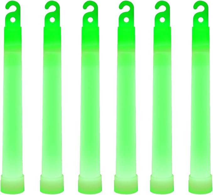30 Ultra Bright Glow Sticks in Bulk - Multi Use Glowsticks for Parties, Camping, Emergency Light and Survival Kit with 12 Hours Duration