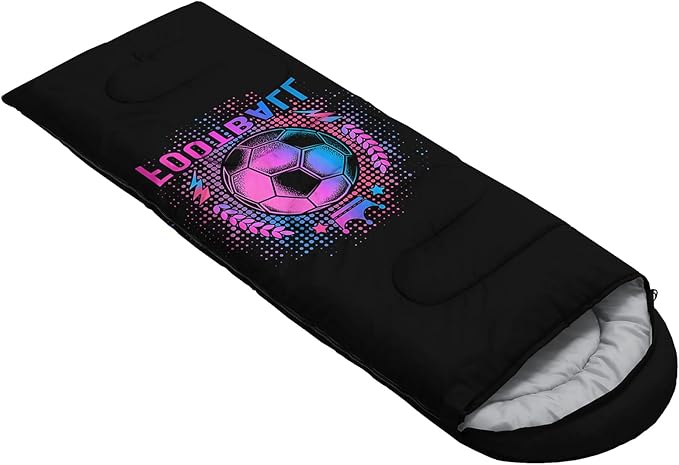 HOSIMA Dear Hunting Pattern Cold Weather Sleeping Bags for Adults,Black Light Weight Sleeping Bags for Kids Adults,WaterProof Sleeping Bags for Outdoors Hiking.