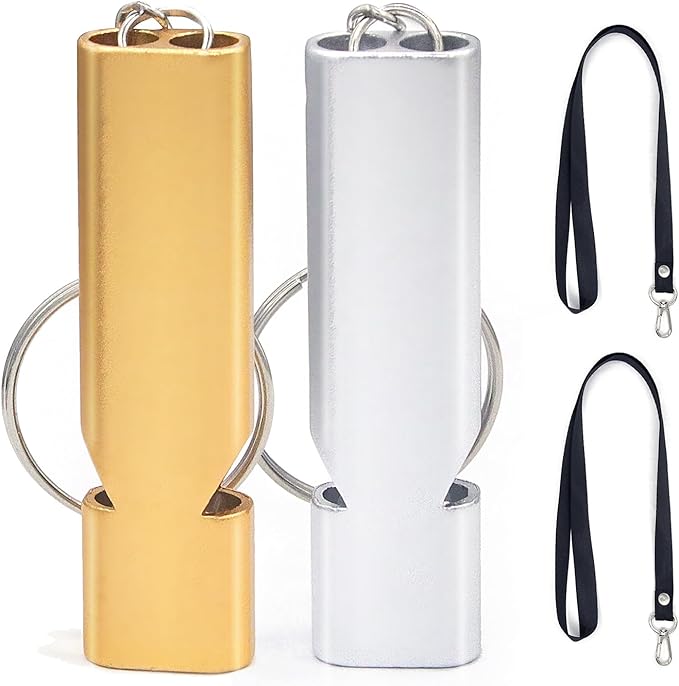 120 dB Loud Emergency Survival Whistle with Lanyard - Suitable for Coaches, Teachers, Dog Training, Kayak Accessories, and Hiking Safety Tool