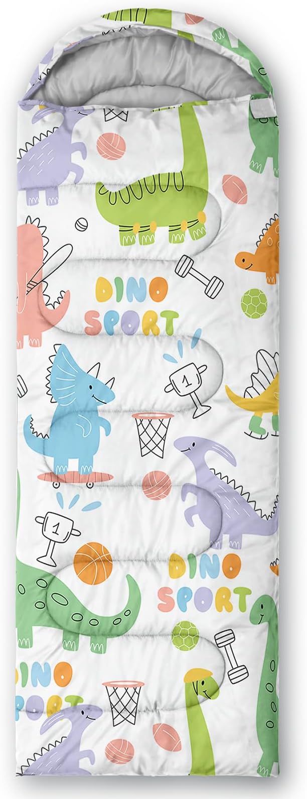 QOOMO Camping Sleeping Bags,3 Season Warm & Cool Weather,Lightweight,Waterproof Sleeping Bags for Adults & Kids,Traveling,and Outdoors,Camping Gear Equipment