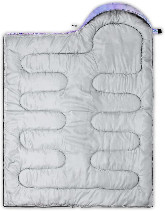 AILONEN Pink Lovely Rabbit Sleeping Bag for Girls Kids Adults,Warm and Cool Weather,Lightweight,Waterproof Backpacking,Cartoon Flowers Printed Bunny Sleeping Bag for Camping