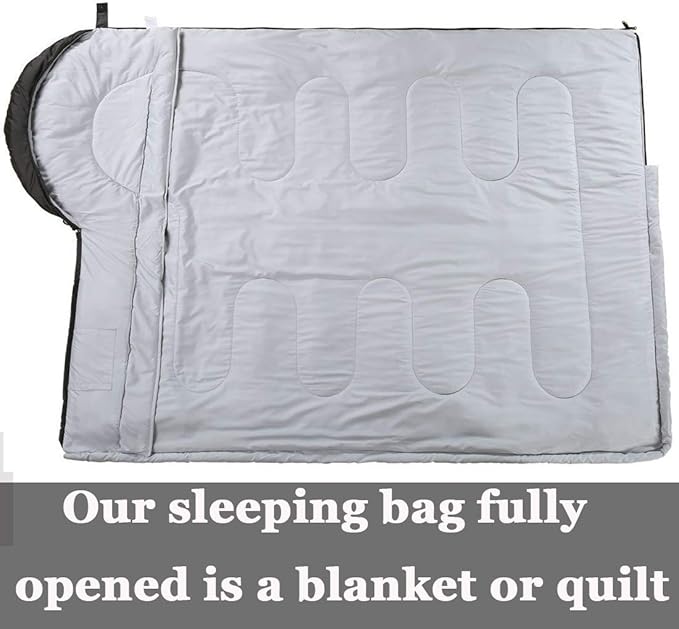 Sleeping Bag,3-4 Seasons Warm Cold Weather Lightweight, Portable, Waterproof Compression Sack Adults & Kids - Indoor & Outdoor Activities: Traveling, Camping, Backpacking, Hiking
