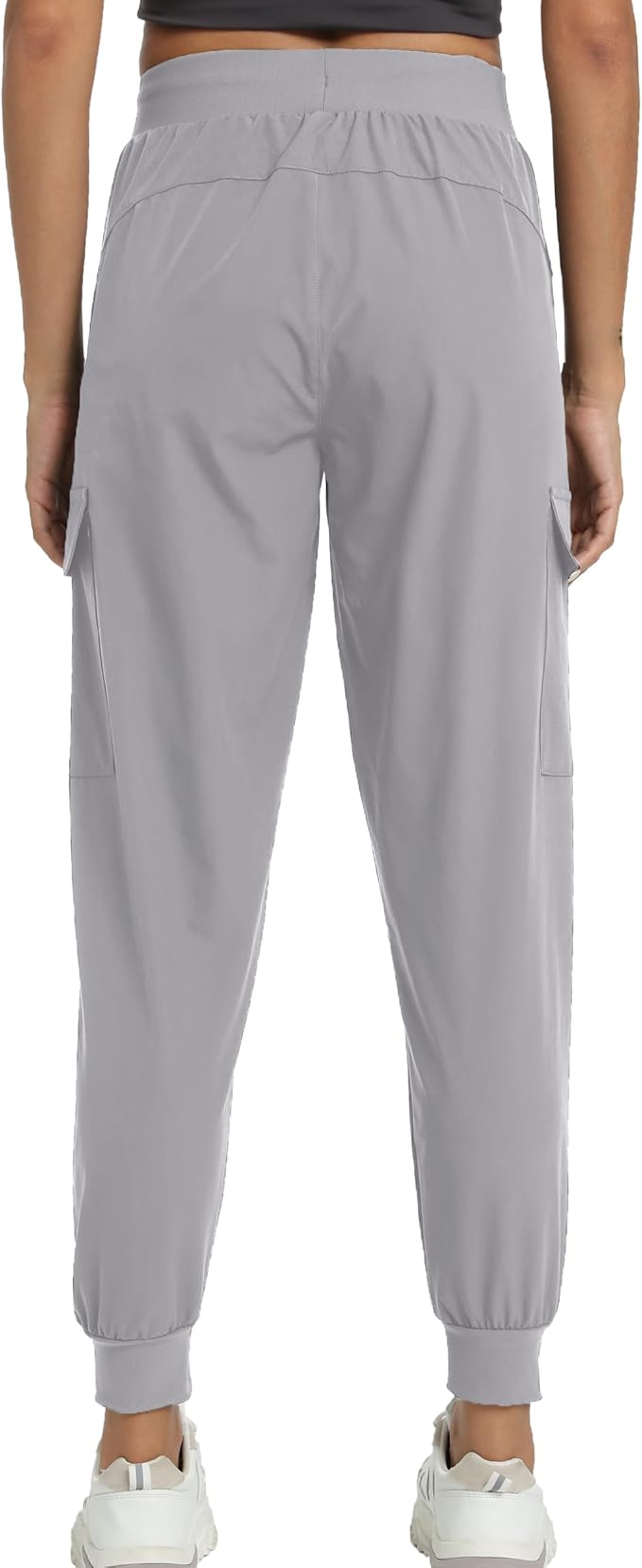 Kcutteyg Womens Water Resistant Hiking Pants with Pockets Quick Dry Soft Athletic Workout Joggers Pants for Camping Travel