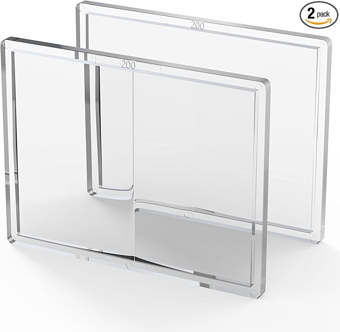 ARCCAPTAIN 2PCS Welding Cheater Lens Magnifying Lens, 2.0 Magnification, 3.54" x 4.25", Compatible with Most Welding Helmets