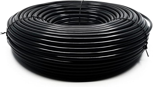 100FT 1/4 inch Drip Irrigation Tubing Distribution Hose Tube for Garden Irrigation System