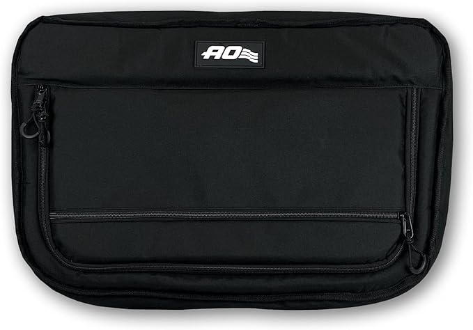 AO Coolers Stow 'n Go Canvas Soft-Sided Cooler, Low Profile and Leak Proof, Insulated for 24-Hour Cold, Black, 38-Can