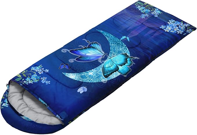 CVHOUSE Camping Sleeping Bags,3 Season Warm & Cool Weather,Lightweight,Waterproof Sleeping Bags for Adults & Kids,Traveling,and Outdoors,Camping Gear Equipment