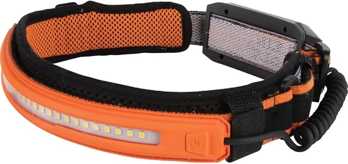 Klein Tools 56308 Rechargeable Headlamp with Strap, 575 Lumens, Wide-Beam LED, All-On or Direct Focus Modes, for Work and Outdoors