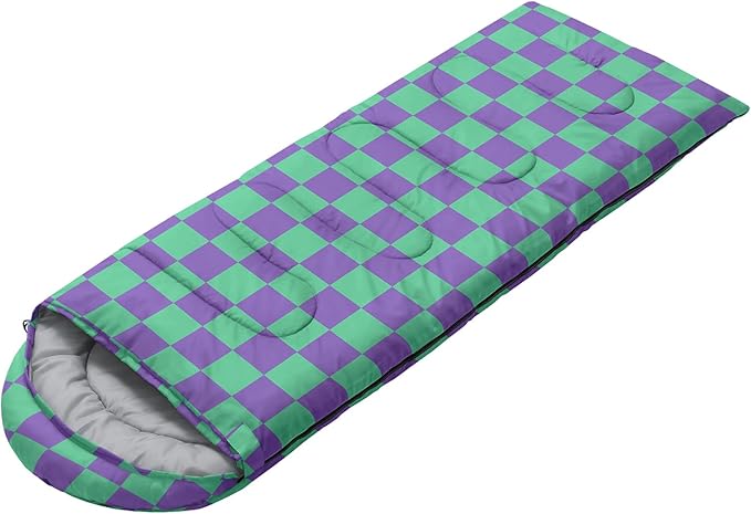 Sleeping Bags for Adults and Kids Backpacking Camping Sleeping Bags for Girls and Boys Lightweight Waterproof Cold/Warm Sleeping Bag for All Season