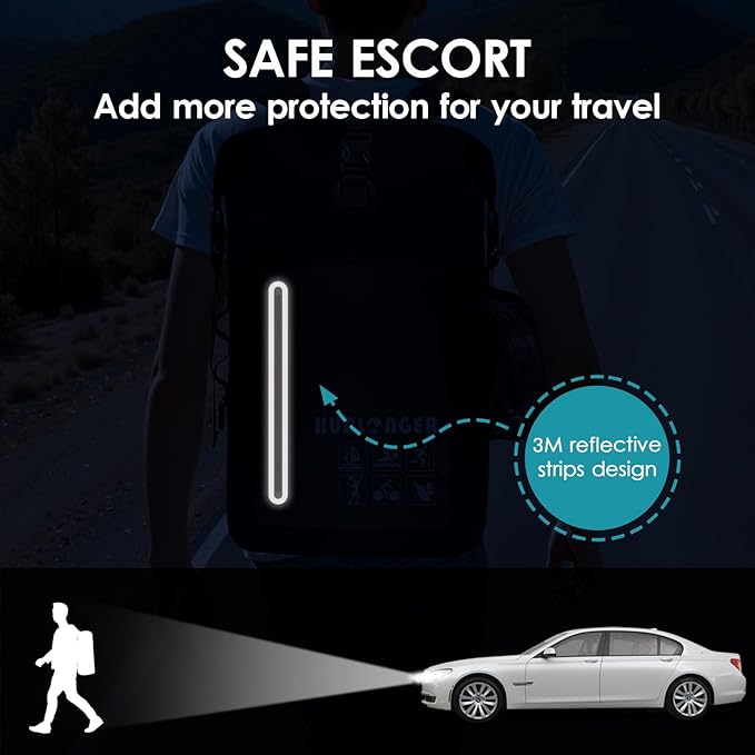 Dry Bag Backpack 20L/30L/40L- Roll Top Closure Bag - Heavy Duty Dry Bags Waterproof - Lightweight Durable Floating Dry Bag with IPX8 Waterproof Phone Case