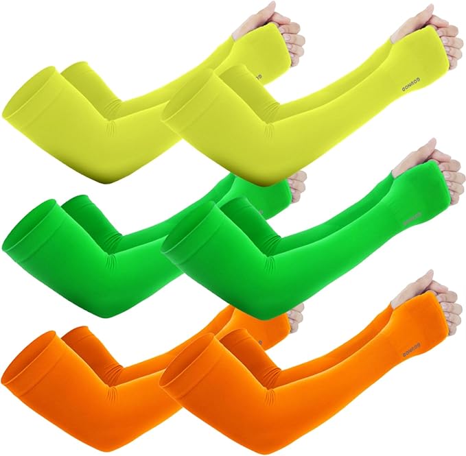 GOUNOD Gardening Sleeves to Cover Arms for Women with Thumb Holes-Sun Protection SPF Cooling Driving UV Blocking