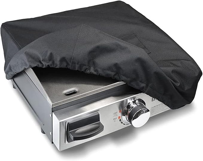 Heavy Duty Grill Griddle Cover Water Proof 600D Polyester Table Top Griddle Cover Compatible with 17 inch Blackstone 1971 Griddle Without Griddle Hood