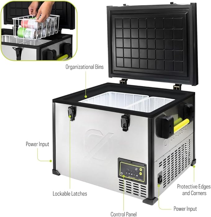 Goal Zero Alta 50, Portable Fridge and Portable Freezer, Energy Efficient, 53L