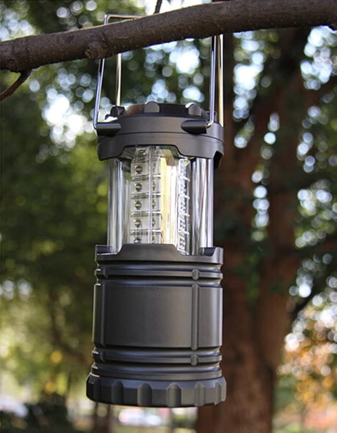 Elevon Ultra Bright LED Collapsible Water Resistant Camping Lantern Flashlights
