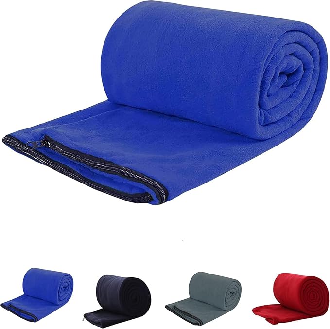 Fleece Sleeping Bag Liner, Sleeping Sack Adult Travel, Sleeping Bag Sheets, Lightweight Travel Camping Sheet, 71 in x 32 in, Unisex Adult