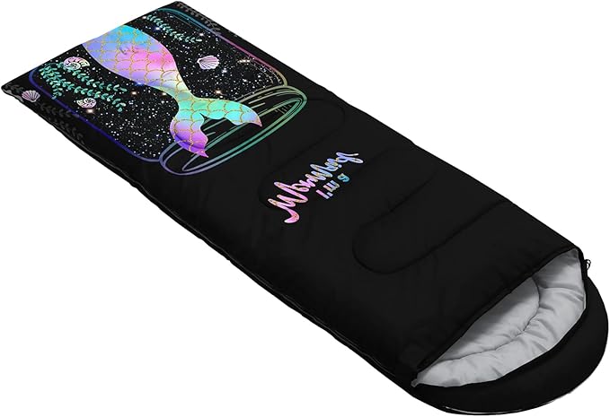 BailiPromise Camping Sleeping Bags,3 Season Warm & Cool Weather,Lightweight,Waterproof Sleeping Bags for Adults & Kids,Traveling,and Outdoors,Camping Gear Equipment