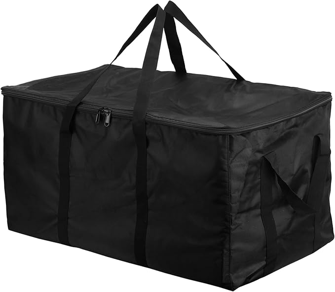 Travel Duffle Bag,140L Foldable Heavy Duty Overnight Bag, For Spirit Airlines, RicoRich Larger Size Carry on Luggage Sport Duffle for Weekender/Vacation/Camping/Beach/Tent(Black)