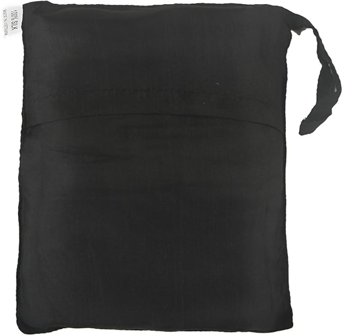 Marycrafts 100% Pure Mulberry Silk Single Sleeping Bag Liner Travel Sheet 83"x33"