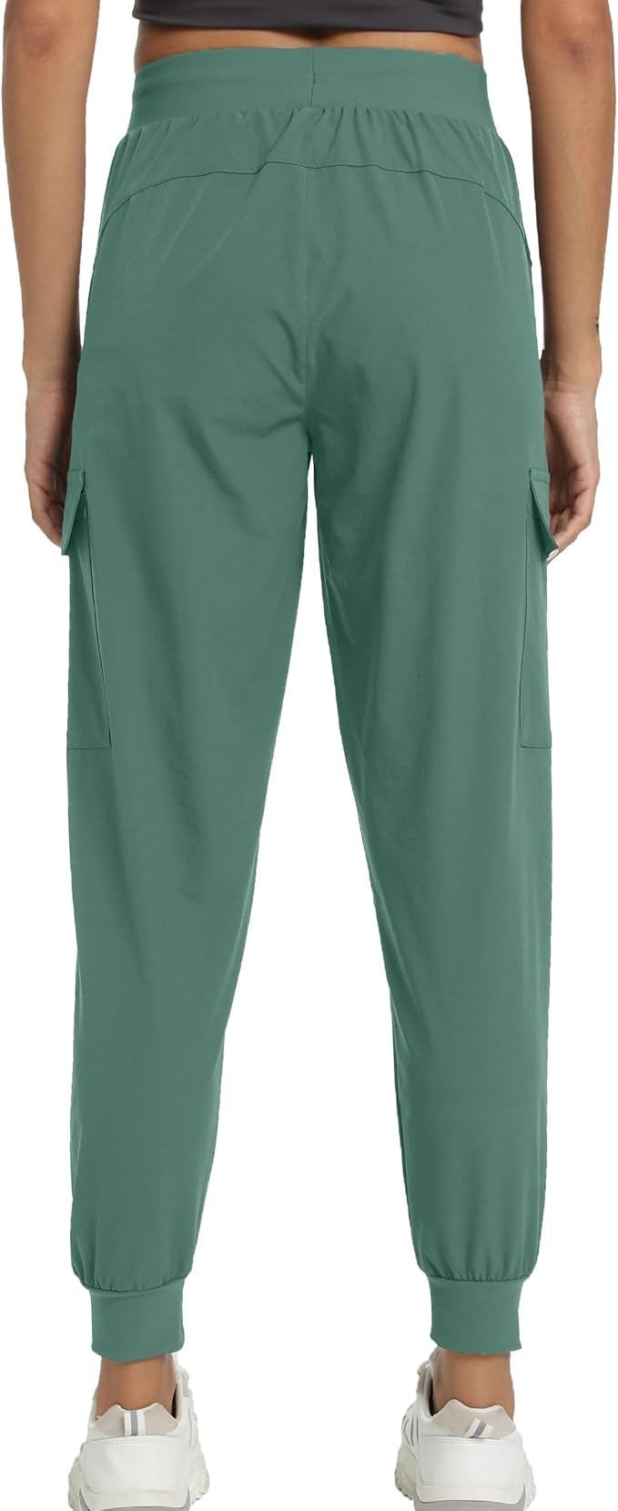 Kcutteyg Womens Water Resistant Hiking Pants with Pockets Quick Dry Soft Athletic Workout Joggers Pants for Camping Travel