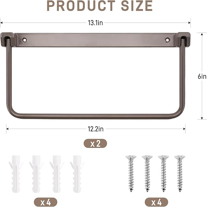 Foldable RV Shoe Rack, Wall Mounted Shoe Storage for Camping RV Travel, 2 Pack