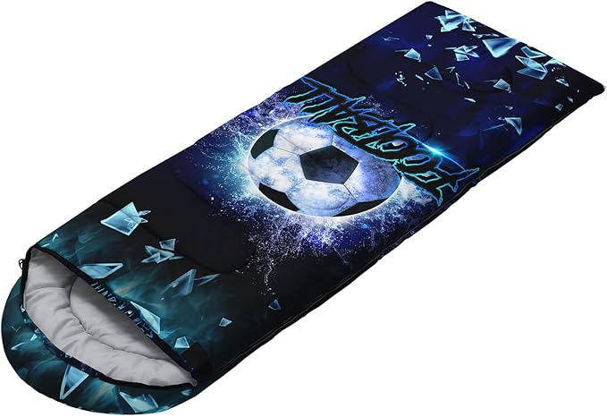 HOSIMA Dear Hunting Pattern Cold Weather Sleeping Bags for Adults,Black Light Weight Sleeping Bags for Kids Adults,WaterProof Sleeping Bags for Outdoors Hiking.