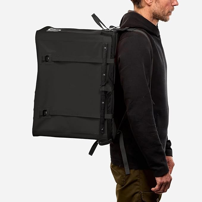 70L Collapsible Gear Box (Black) - Modular Adventure Storage Solution for Camping Storage, Overlanding, Off-Road and Van Life - Weatherproof, Durable and Multifunctional