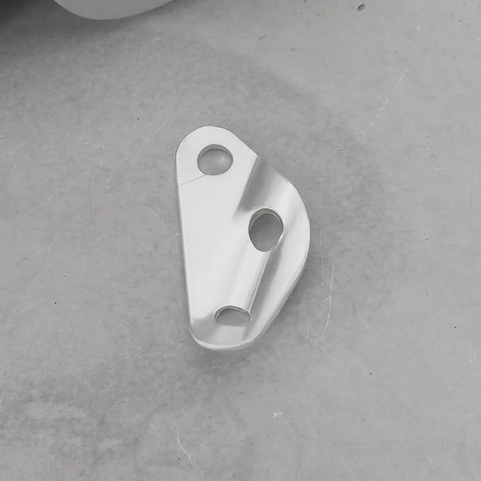 SING F LTD 20Pcs Guyline Cord Adjuster Tent Tensioners Triangle Wind Rope Buckle Aluminum Alloy Pull Rope Slide for Outdoor Tent Canopy Poles 36x18x5mm Silver