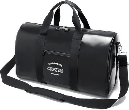 Fireproof Waterproof Duffel Bag,Fire And Waterproof Document Storage，Security code lock multiple protection，perfect travel companion.