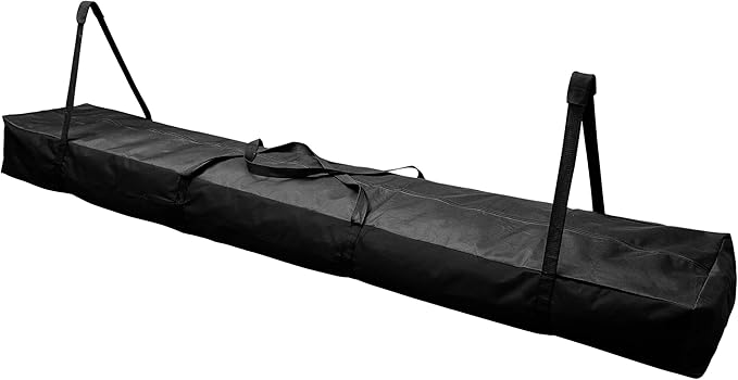 Adnee 83" L x 12" W Heavy Duty Party Tent Poles Storage Bag-600D Oxford Canopy Pole Bag with Padded Handles and Dual Zipper-Portable Long Storage Bag for Storing Event Tent Equipment Top Covers Pole