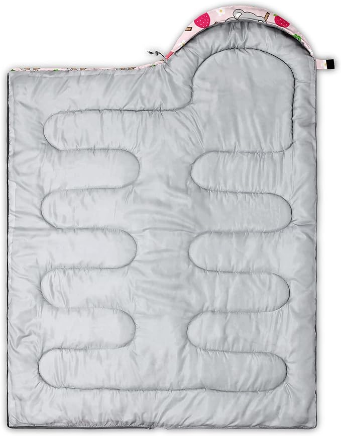 BSNTHO Camping Sleeping Bags,3 Season Warm & Cool Weather,Lightweight,Waterproof Sleeping Bags for Adults & Kids,Traveling,and Outdoors,Camping Gear Equipment