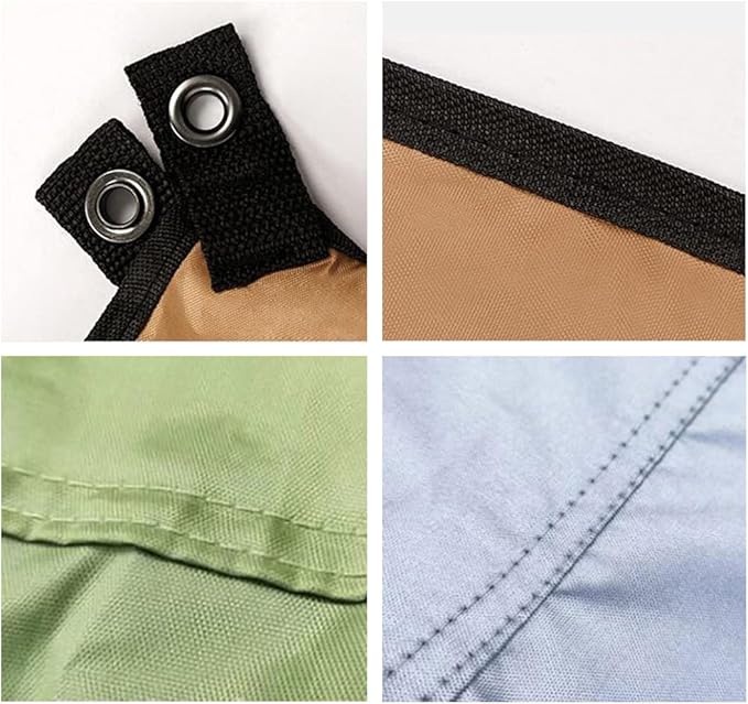 WANLIAN Windbreaks Stove Windscreen Oxford cloth(No included Poles)Camping Beach Windshield Shelter,Backpack Portable Picnic Screen,Sunshade Screen,Outdoor Caravan Privacy Shield,for Garden BBQ Picnic