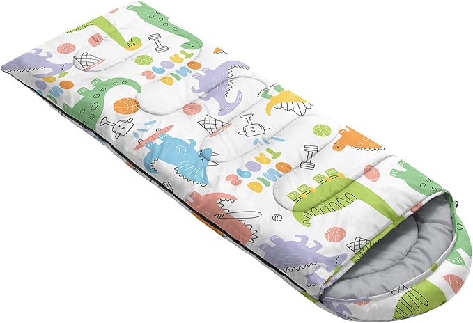 QOOMO Camping Sleeping Bags,3 Season Warm & Cool Weather,Lightweight,Waterproof Sleeping Bags for Adults & Kids,Traveling,and Outdoors,Camping Gear Equipment